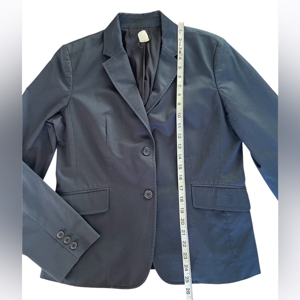 J. Crew Boys Navy Schoolboy Blazer Jacket Size 12 - Picture 3 of 8